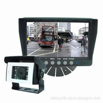 Night vision rear view system for buses backup